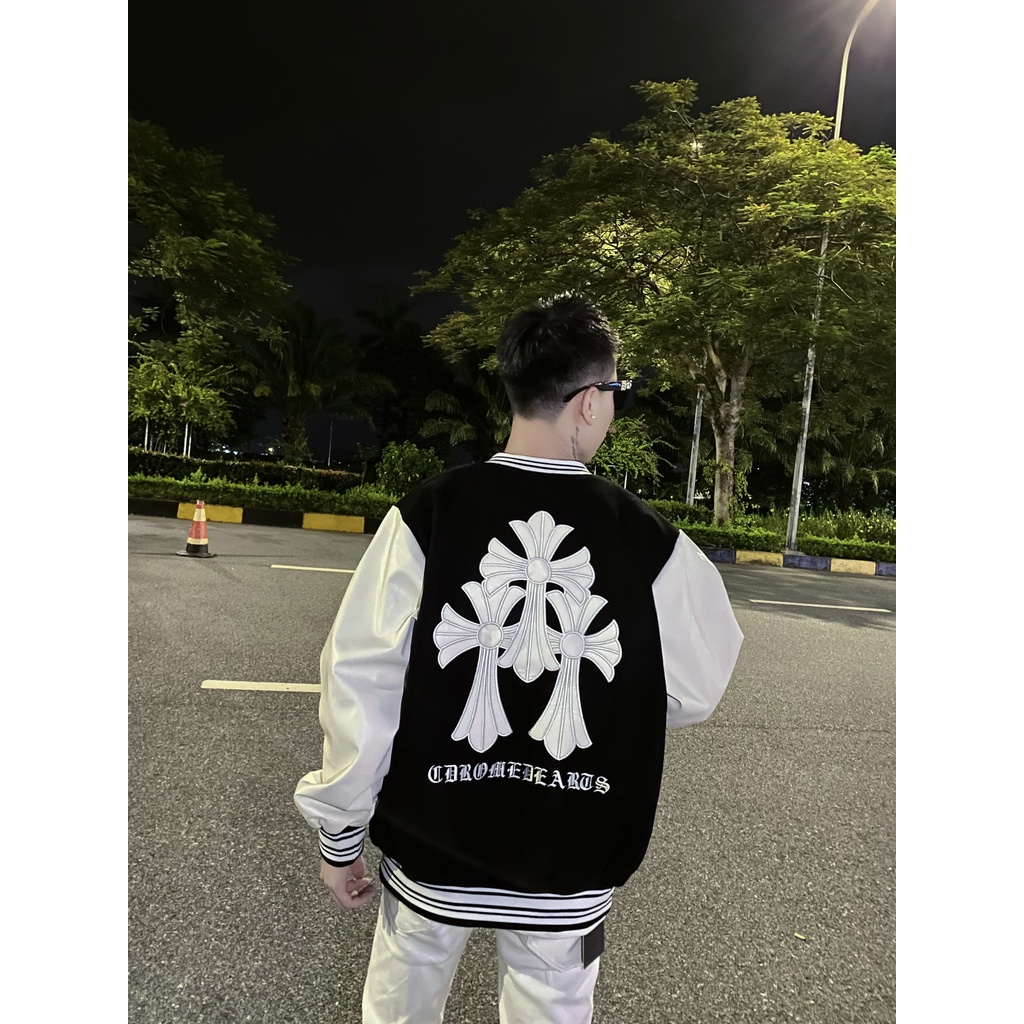 🔥Hot🔥Áo bomber Chrome Hearts hot trend Nam nữ New 2022
