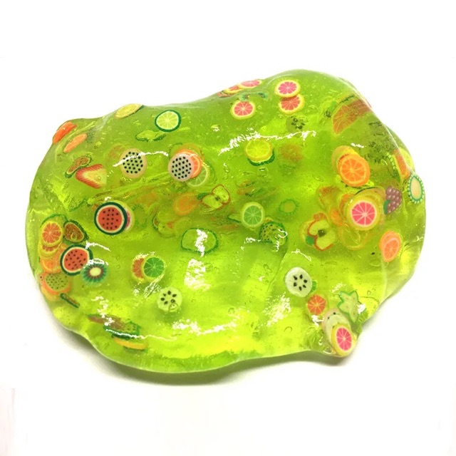Slime xanh nail trái cây