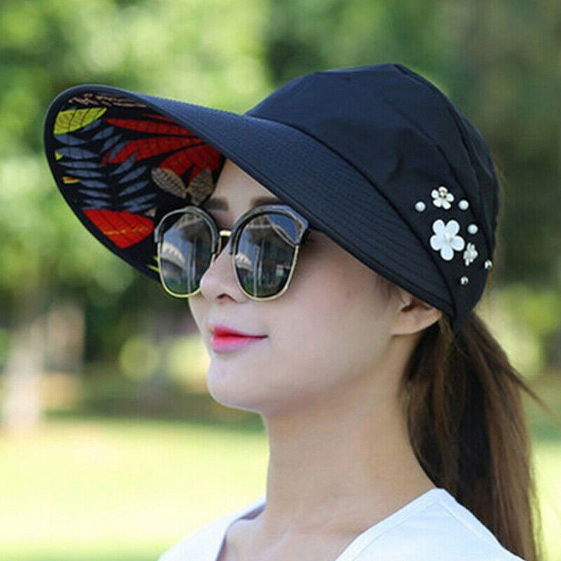 Nón rộng vành chống tia uv cho tiện lợi nữ