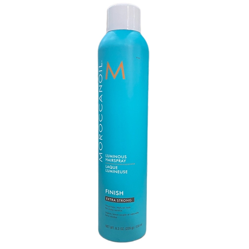 Gôm xịt giữ nếp tóc linh hoạt siêu cứng Moroccanoil Finish Luminous Hairspray EXTRA STRONG 330ml