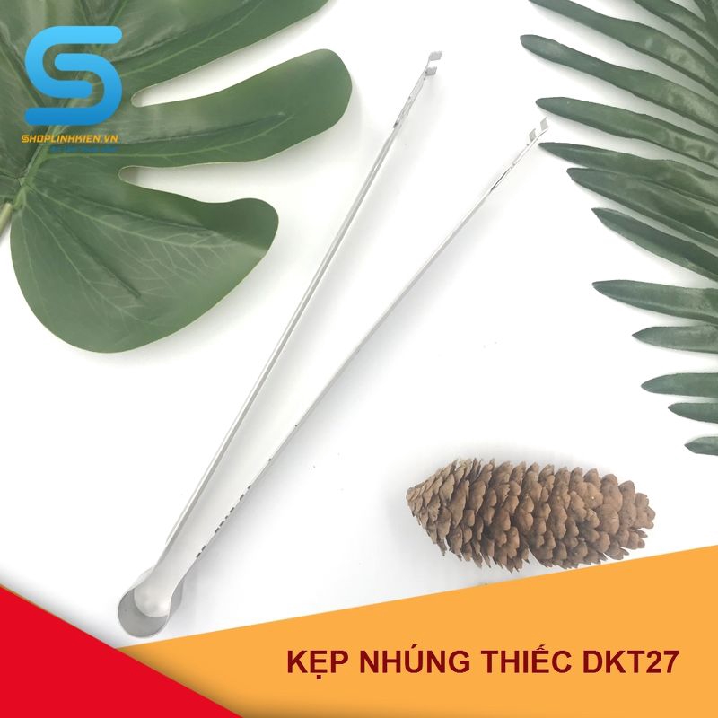 Kẹp Nhúng Thiếc DKT27Kẹp gắp mạch tiện dụng cho bể thiếcTay gắp bể nhúng