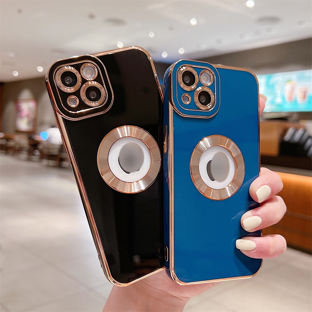 Ốp Điện Thoại Tpu Mềm Mạ Điện Cho iPhone 13 12 11 Pro Max i13 i11 i12