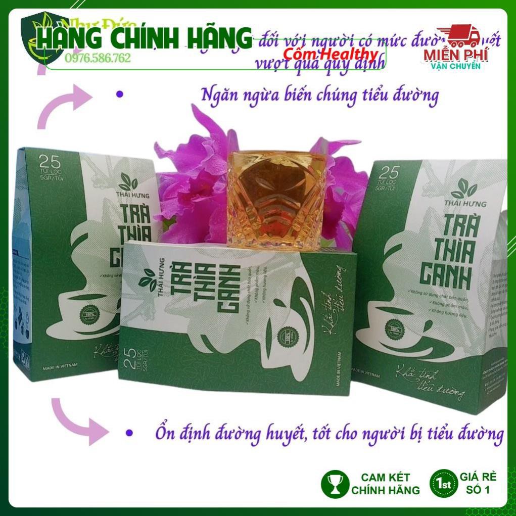 Trà Thìa Canh Thái Hưng Khắc Tinh Tiểu Đường Ổn Định Đường Huyết 25 Túi Lọc 125gr (Sỉ-Lẻ) | BigBuy360 - bigbuy360.vn