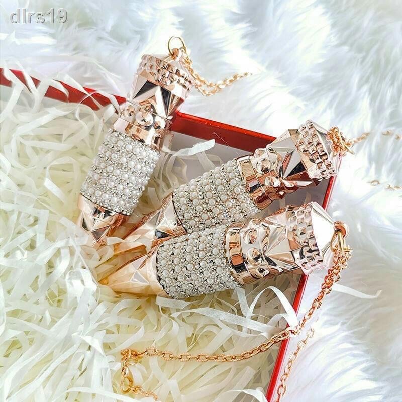 Son môi kim cương AGAG siêu lì 3 màu trong 1 cây son