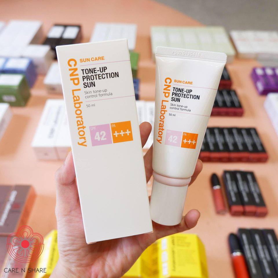 Kem Chống Nắng Vật Lý Nâng Tone Da CNP LABORATORY Spf42 Pa +++ Hàn Quốc Cao Cấp