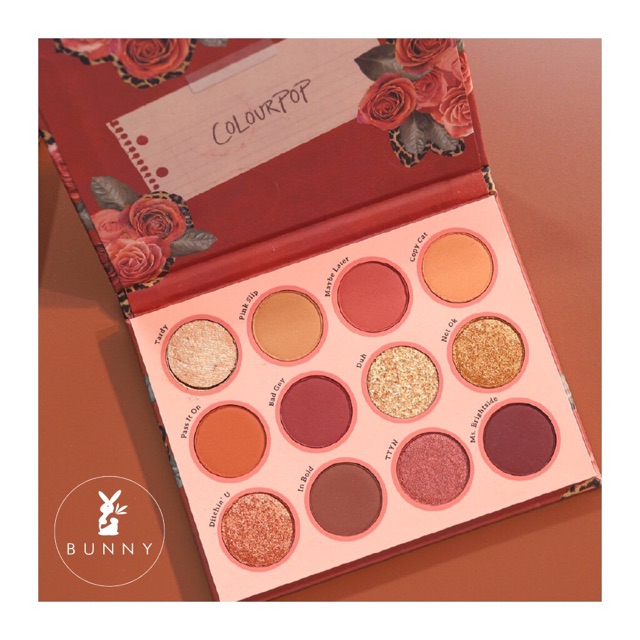 Bảng phấn mắt Colourpop Whatever Palette Bunny Beauty hàng đủ bill