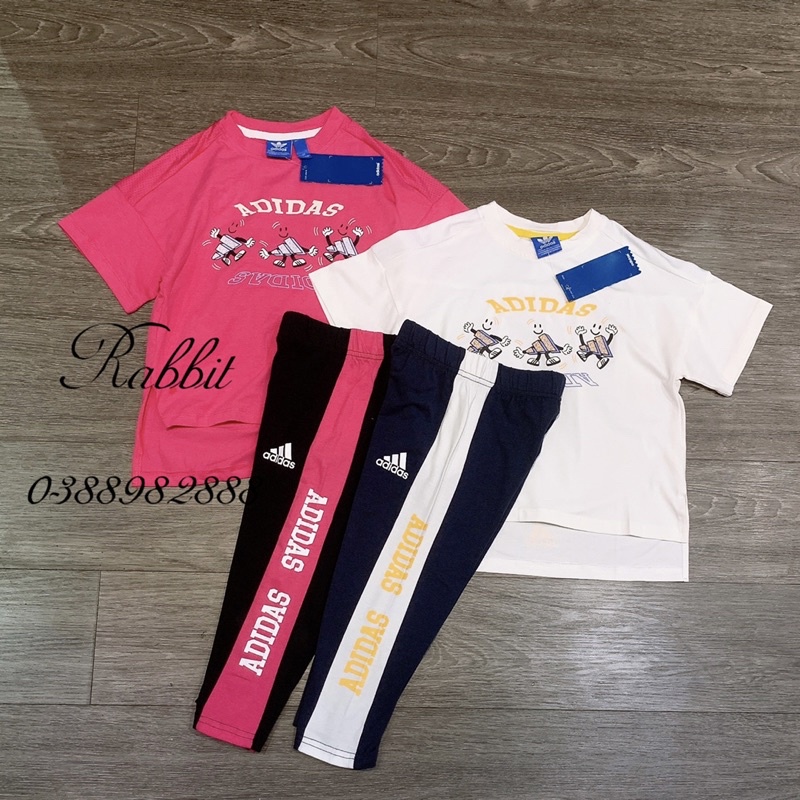 Bộ áo họa tiết quần legging - RABBITSHOP