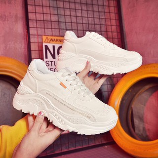 Giày sneaker nữ độn đế chất đẹp w1988