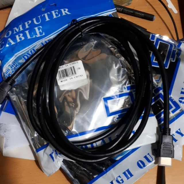 Combo 10 cáp tín hiệu hdmi 3m tròn, chuẩn 4k