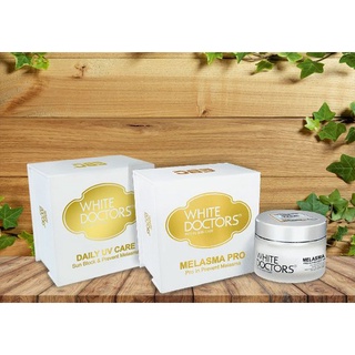 Bộ đôi kem white doctors sạch nám ngày và đêm melasma pro - daily uv