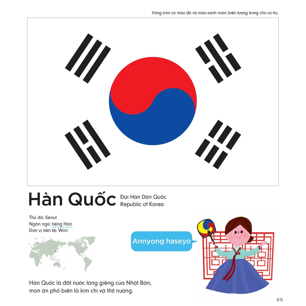 Cuốn sách tranh đầu tiên về quốc kỳ