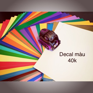 Decal cho vector