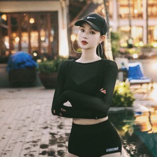 Set bikini siêu sexy bộ bơi đi biển kèm áo lưới hot năm nay