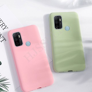 Ốp Lưng Silicone Màu Trơn Thời Trang Cho Oppo A53 OPPOA53