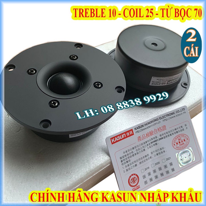 CẶP LOA TREBLE RỜI HI-END KASUN BỌC TỪ NHẬP KHẨU - GỒM 2 LOA