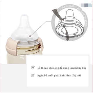 (Giá 1 cặp) Núm ty Moyuum Hàn Quốc số 1-4