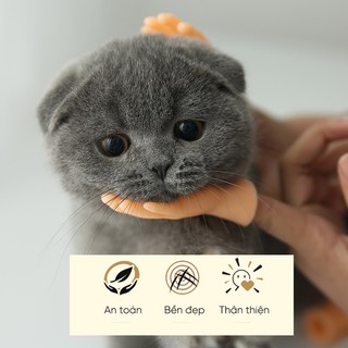 Đồ chơi bàn tay mini đeo ngón tay massage chơi đùa cùng chó mèo cưng