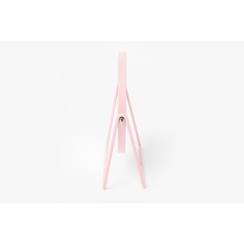 Gương Để Bàn ARTBOX Hàn Quốc Màu Hồng Kèm Gương Phóng Đại Gấp 3 Lần