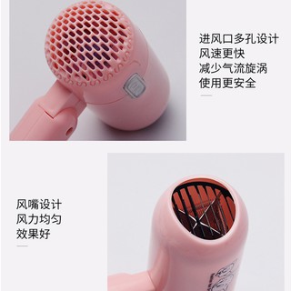 Máy sấy tóc mini gấp gọn siêu cute