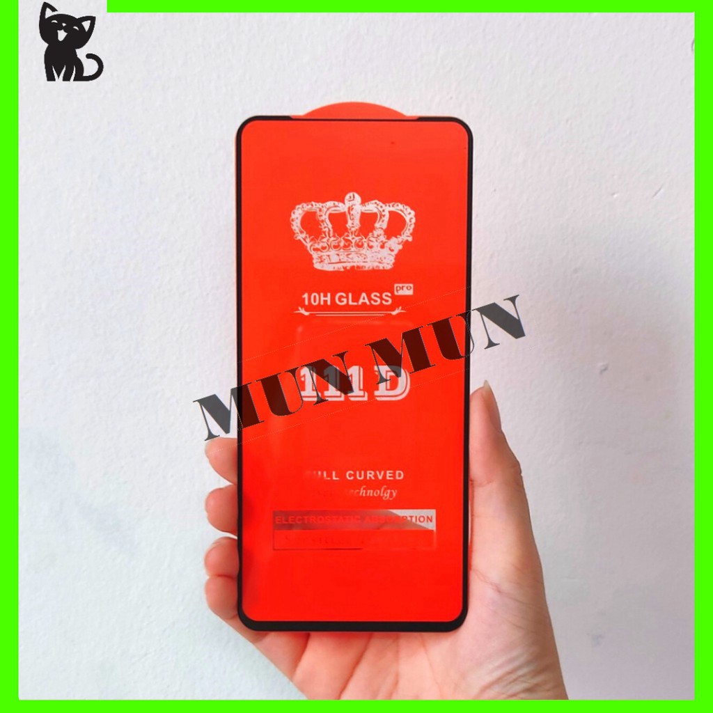 [SIÊU RẺ] Kính Cường Lực Xiaomi Poco X3 Pro- Full màn hình 111D và trong suốt - Độ cứng 10H - Độ trong suốt cực cao.