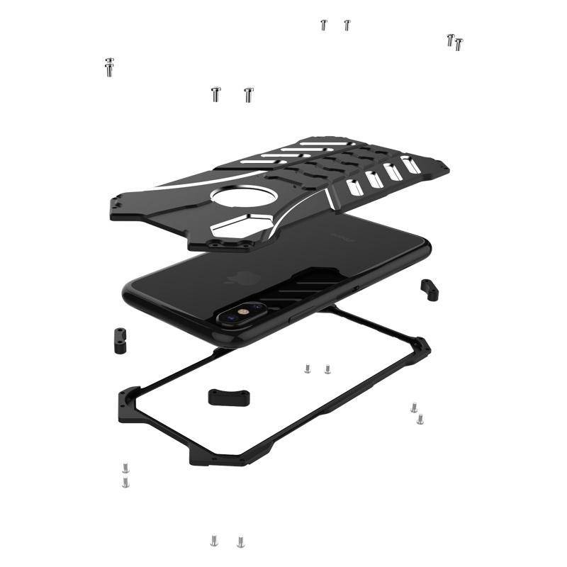 Ốp Điện Thoại Khung Kim Loại In Hình Batman Chống Rơi Vỡ Cho Iphone Xsmax Xr 7 / 8plus / 6s | BigBuy360 - bigbuy360.vn