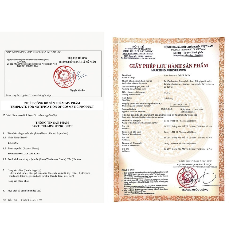 Tẩy Lông Dr. Saxy(Tẩy Được Râu) Lọ 100ml | BigBuy360 - bigbuy360.vn