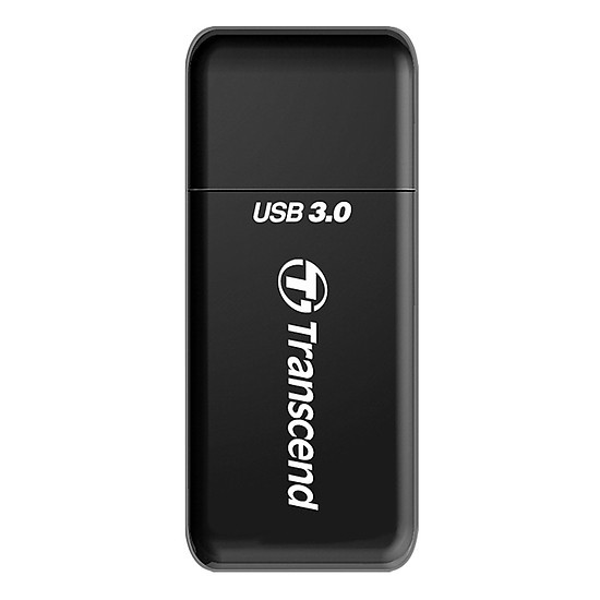 Đầu đọc thẻ nhớ USB 3.0 Transcend RDF5K Card Reader - Màu đen - Model TS-RDF5K