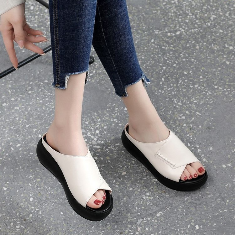 Dép Lười Đế Dày Thời Trang Cho Nữ