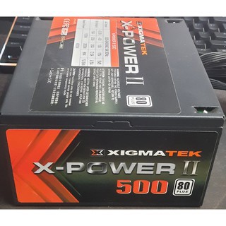 Nguồn máy tính Xigmatek X-Power III 500  80 plus hàng cũ đẹp
