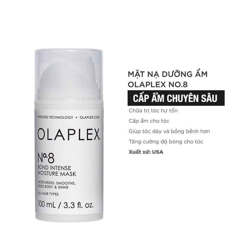 Olaplex No.8 Mặt Nạ Dưỡng Ẩm Chuyên Sâu Cho Tóc (Bill sephora)