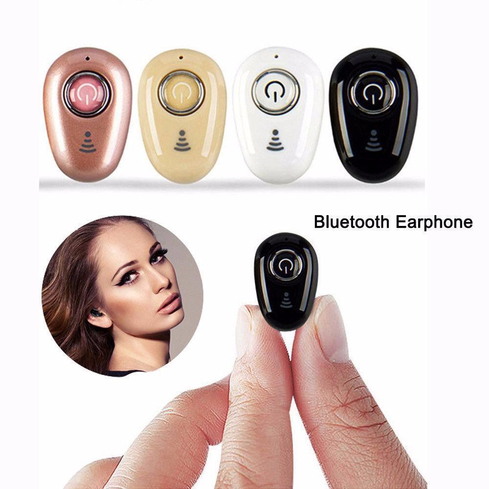 Tai nghe bluetooth S650 mini - Tai nghe mini hạt đậu thế hệ mới âm thanh to rõ bluetooth 4.1 âm thanh stereo sống động