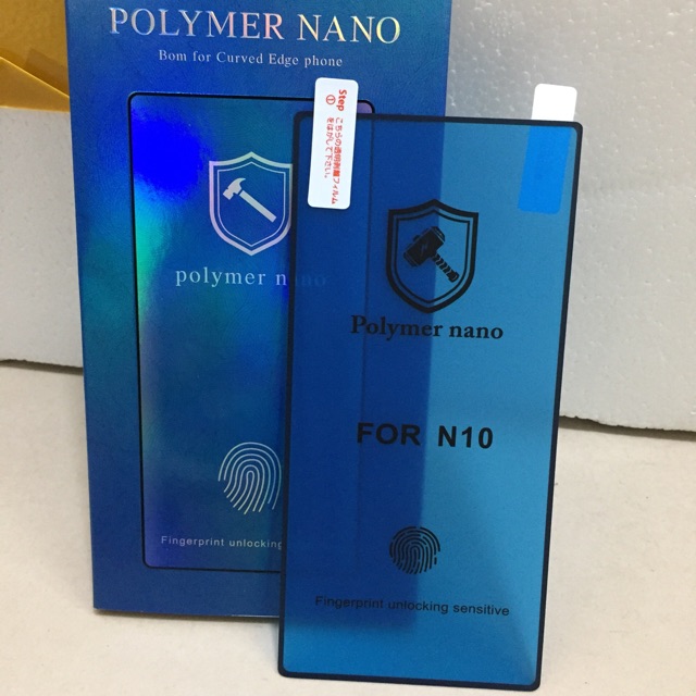 Dán dẻo full màn Polymer nano Galaxy Note 10