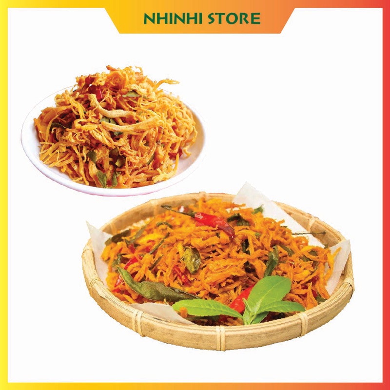 Khô Gà Lá Chanh, Lon 300g - Món Ăn Vặt Nhâm Nhi Ngày Tết - Trái Cây Sấy Nhi Nhi Store | BigBuy360 - bigbuy360.vn