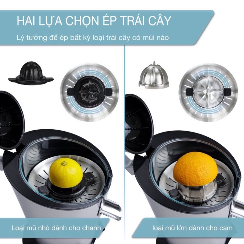 Máy vắt cam, ép cam chính hãng LEBENLANG của Đức bằng inox cao cấp bảo hành 2 năm LBC388