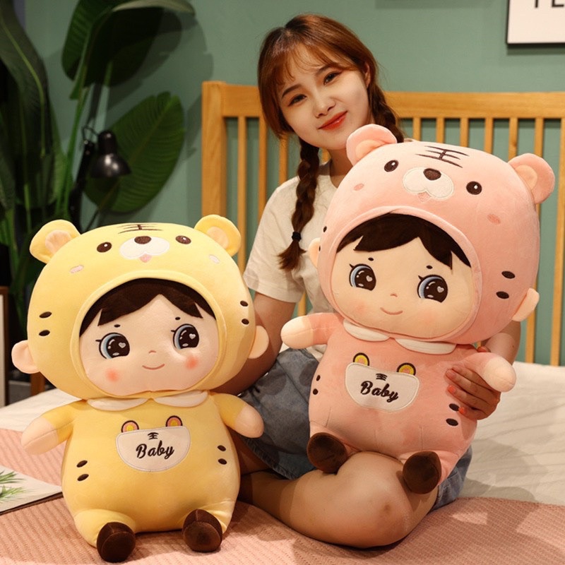 (SẴN HÀNG) Gấu Bông Em Bé Baby, Em bé Cọp/ Hổ siêu cute siêu dễ thương