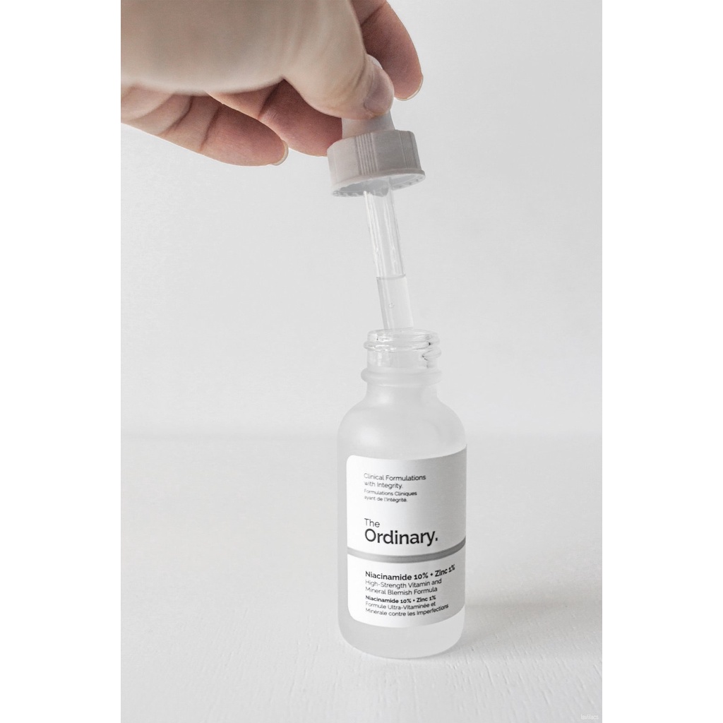 Serum kiềm dầu, giảm mụn The Ordinary Niacinamide 10% + Zinc 1% 30ml | BigBuy360 - bigbuy360.vn
