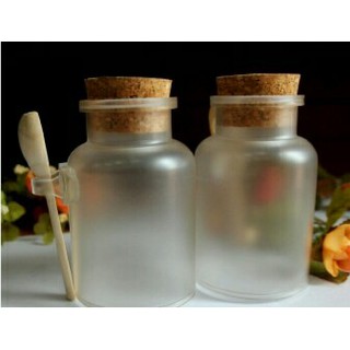 Chai lọ nút bần - hủ nút bần đựng mỹ phẩm có muỗng 100ml 200ml