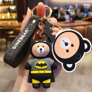 Móc Khóa Gấu người dơi Sinebear