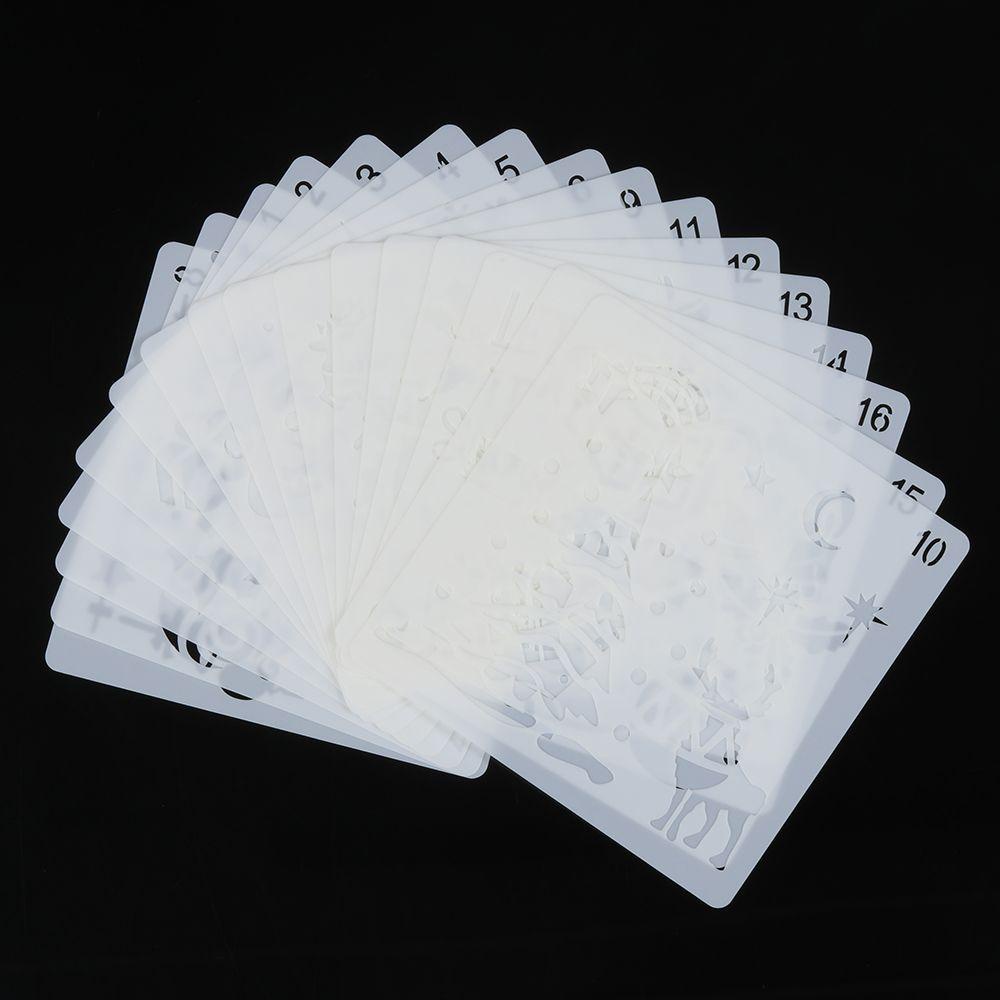 Set 16 Tấm Thẻ Giấy Dập Nổi Trang Trí Album