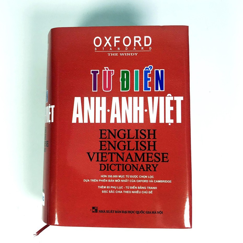 Sách - Từ điển Anh Anh Việt (bìa đỏ cứng) - MC-TDIEN-298k-8935246928882