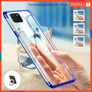Ốp điện thoại TPU mềm mỏng trong suốt cho Samsung Galaxy Note 10 Lite