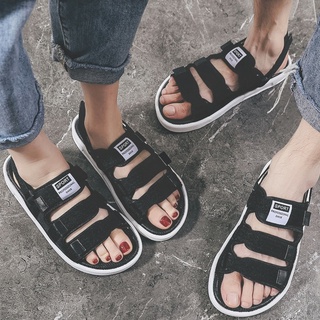 [ZJMJ] Sandal quai ngang nam nữ chuẩn kiểu Hàn Quốc - quai sau tháo rời, lên chân cực đẹp
