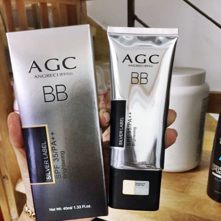 Kem Nền Dưỡng Da BB AGC ANGRECI Silver Label 40ml – HUKB697