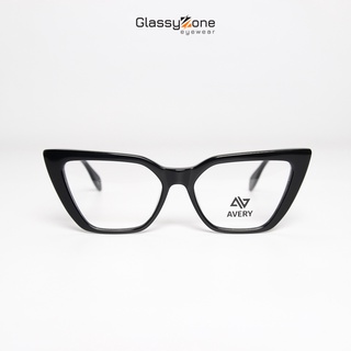 Gọng kính cận, Mắt kính giả cận Acetate Form mắt mèo Nữ Avery 31081- GlassyZone