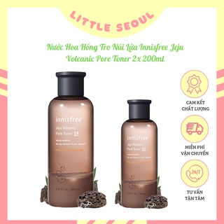 Nước Hoa Hồng Tro Núi Lửa Innisfree Jeju Volcanic Pore Toner 2x 200ml