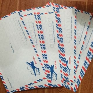 25 chiếc phong bì ,bì thư Hồng hà
