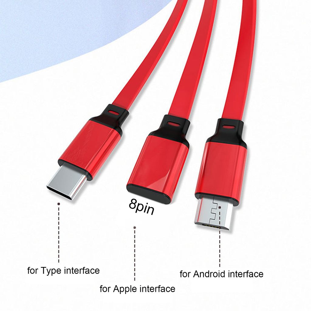 Dây Cáp Sạc Dữ Liệu Micro Usb Loại C 3a Cho Điện Thoại / Máy Tính Bảng