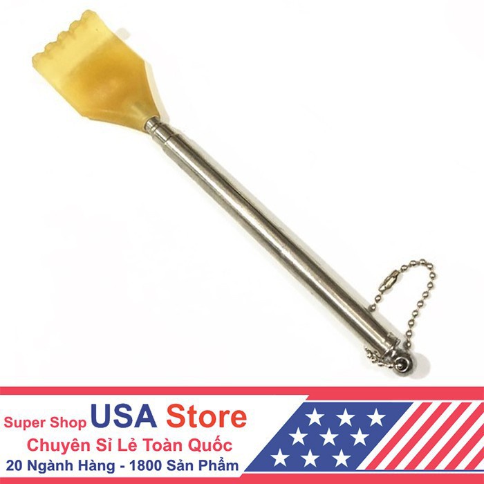 Cây Gãi Lưng INOX Kéo Dài Rút Gọn 53cm - Tay Gãi Siêu Đỉnh