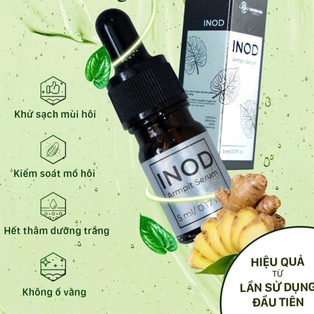 Serum Hôi Nách INOD Huyền Phi HP68, Khử Mùi Hôi Chân, Mùi Cơ Thể, Giảm Thâm, Khô Thoáng Hương Thơm Tự Nhiên