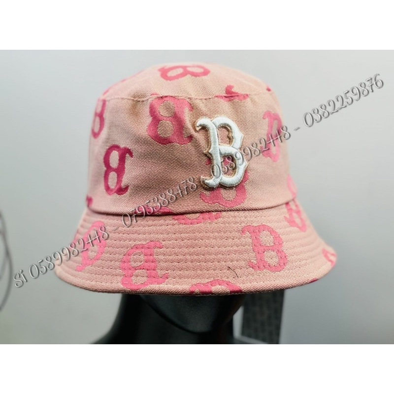Mũ bucket MLB thêu chữ B vải nhập cực hot - Nón vành thêu chữ Ulzzang